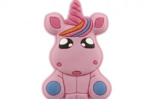 Ручка мебельная UM-UNICORN-RZ единорог, розовый