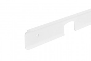 ПЛАНКА AL-38 R-9мм соединит/угловая универс. БЕЛАЯ Крокос