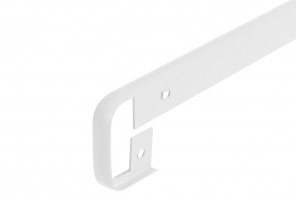 ПЛАНКА AL-38 R-9мм щелевая/стыковочная  БЕЛАЯ Крокос