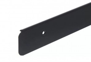 ПЛАНКА AL-38 R-9мм торцевая универс.   ЧЕРНАЯ Крокос