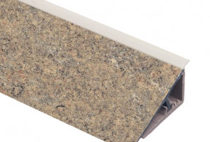 REHAU Перфетто-лайн - Плинтус №371  Галицио серо-бежевый  4200мм.  16070371001