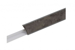 EGGER Плинтус F121 ST87 Камень Металл антрацит 4100х25х25