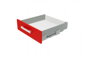 Ящик СТАРТ с ПРЯМЫМИ боковинами Серый SB18GR.1/500, выс. стенки 86мм