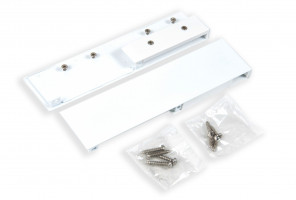 Держатель передней стенки СТАРТ высокого внутреннего с прямыми боковинами SBH64/W Белый