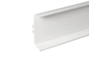Профиль GOLA алюм. горизонтальный С-образный, Белый 4100мм REHAU