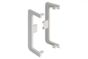 Заглушки для горизонт. профиля GOLA С белый/белый REHAU