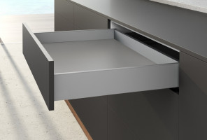 Ящик AvanTech YOU выс. бок. 101мм., длина 450мм., серебро