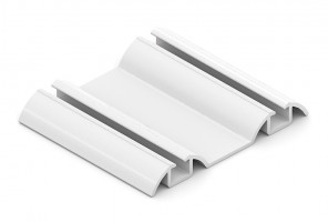 АРИСТО Направляющая двойная нижняя, 5400, белый   AS0504