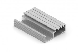 АРИСТО Профиль под стекло узкий NOVA, 5400, серебро   NB0505