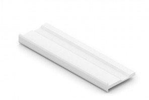 АРИСТО Профиль горизонтальный NOVA, 5400, белый   NB0442