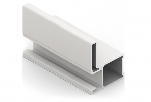 АРИСТО Профиль вертикальный l, 2700, белый глянец   AS0639