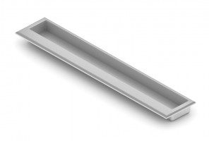 АРИСТО Ручка врезная для Fusion 4ПДВ ARPP07, серебро