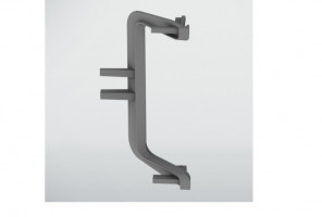 Угол для горизонт. профиля GOLA 90гр. С наружный, серый/серый REHAU