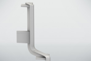 Угол для горизонт. профиля GOLA 90гр. L наружный, белый REHAU