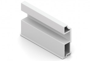 АРИСТО Профиль вертикальный SLIM, 2700, белый   AV0650