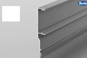 Профиль PS 1-04  Наличник верхней направляющей потолочный (Белый)