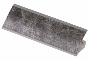 EGGER Плинтус F095 ST87 Мрамор Сиена серый 4100х25х25