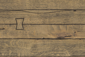 EGGER Плинтус H195 ST10 Дуб Касл 4100х25х25