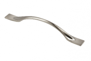 Ручка FLOW L-128, инокс   UZ-FLOW-128-06