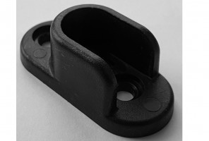 Штангодержатель овальный, черный