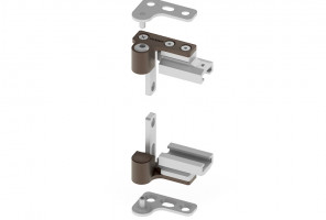 АРИСТО Механизм поворотный регулируемый 4В1, коричневый   FP0000