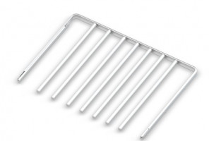 АРИСТО Вешалка для брюк выдвижная, серия 460, L=550, белый   WA0337