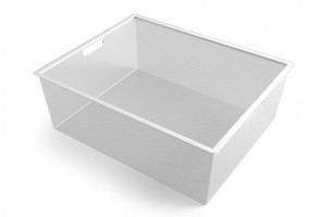 АРИСТО Корзина мелкосетчатая 185 мм, 527х427, белый   WA0272