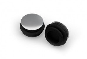 АРИСТО Заглушки штанги, хром   WA0201