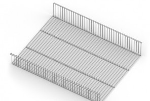 АРИСТО Полка-корзина проволочная, серия 460, L=550, металлик   WA0335