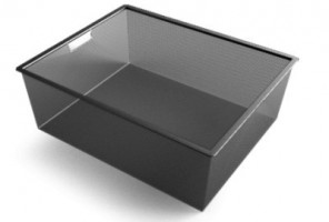 АРИСТО Корзина мелкосетчатая 185 мм, 527х427, черный   WA0272