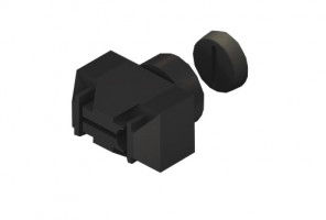 АРИСТО Ножка регулируемая, черный   SA0020