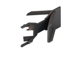 АРИСТО Соединитель 45 несущего профиля, черный   SA0027