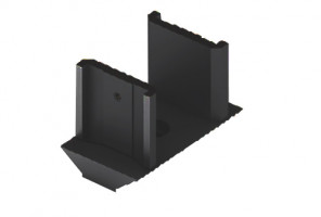 АРИСТО Соединитель 90 несущего профиля, черный   SA0029