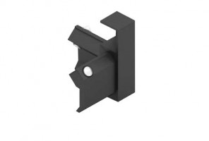 АРИСТО Уголки соед. полки с подсветкой, 4 шт, черный   DE0253