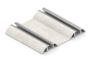 АРИСТО Направляющая двойная нижняя, 5400, розовый жемчуг