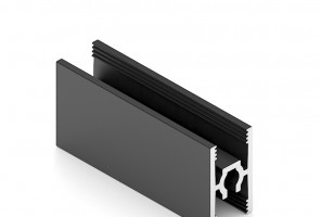 АРИСТО Профиль средний, 5400, черный   AS0640