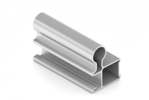 АРИСТО Профиль вертикальный O, 2700, серебро   AS0482