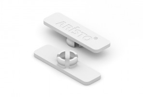 АРИСТО Ограничитель складной двери 4СКЛ, серый   FF0002