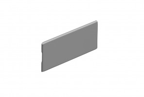 9194643 Заглушка на боковину InnoTech Atira, без логотипа, цвет серый под хром