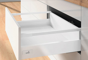 9254891 КОМПЛЕКТ ЯЩИКА INNOTECH ATIRA ПОЛНОГО ВЫДВ. ДЛЯ PUSH TO OPEN SILENT,30КГ,H144,NL470,БЕЛЫЙ