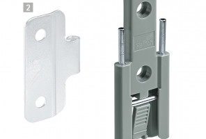 9229920 СРЕДНЯЯ ПЕТЛЯ WINGLINE L ДЛЯ СКЛАДНОЙ ДВЕРИ