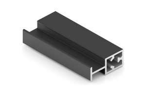 АРИСТО Профиль средний плоский SLIM, 5400, черный   AV0700