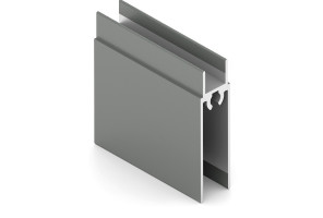 АРИСТО Профиль нижний, 5400, антрацит   AS0006