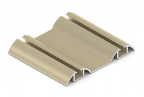 АРИСТО Направляющая двойная нижняя, 5400, золото   AS0504