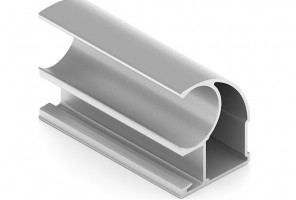 АРИСТО Профиль вертикальный С ЭКО, 2700, серебро   AE0704