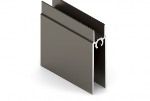 АРИСТО Профиль нижний ЭКО, 5400, бронза   AE0689