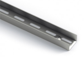 АРИСТО Направляющая настенная, L=2400, металлик   WA0283