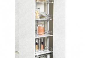 Пенал Kolkiler Basic Starax 4-х.ярусная, шир.450 (380*510*1250-1400) с полками, с довод.    S-1844-C