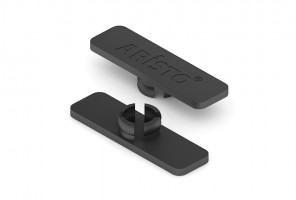 АРИСТО Ограничитель складной двери 4СКЛ, черный   FF0002