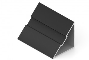 АРИСТО Профиль угловой, 2700, черный   FA0427